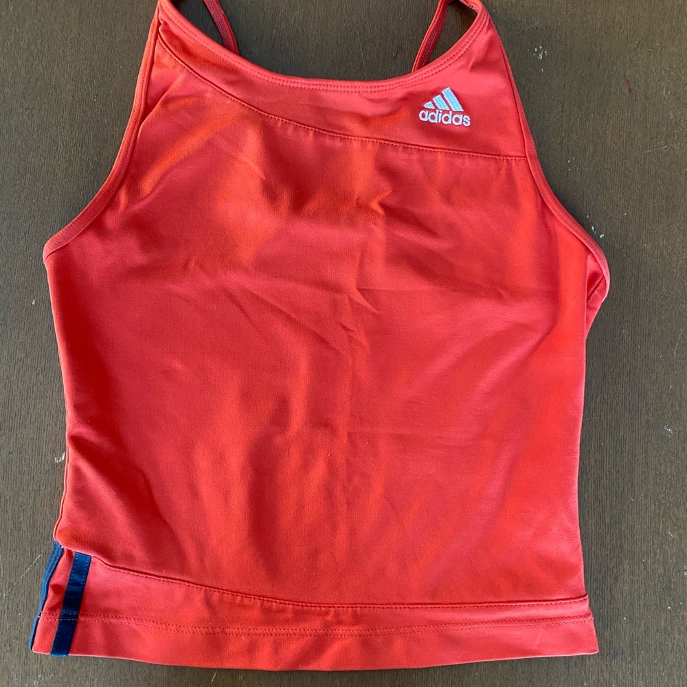 Adidas Red Tank Top